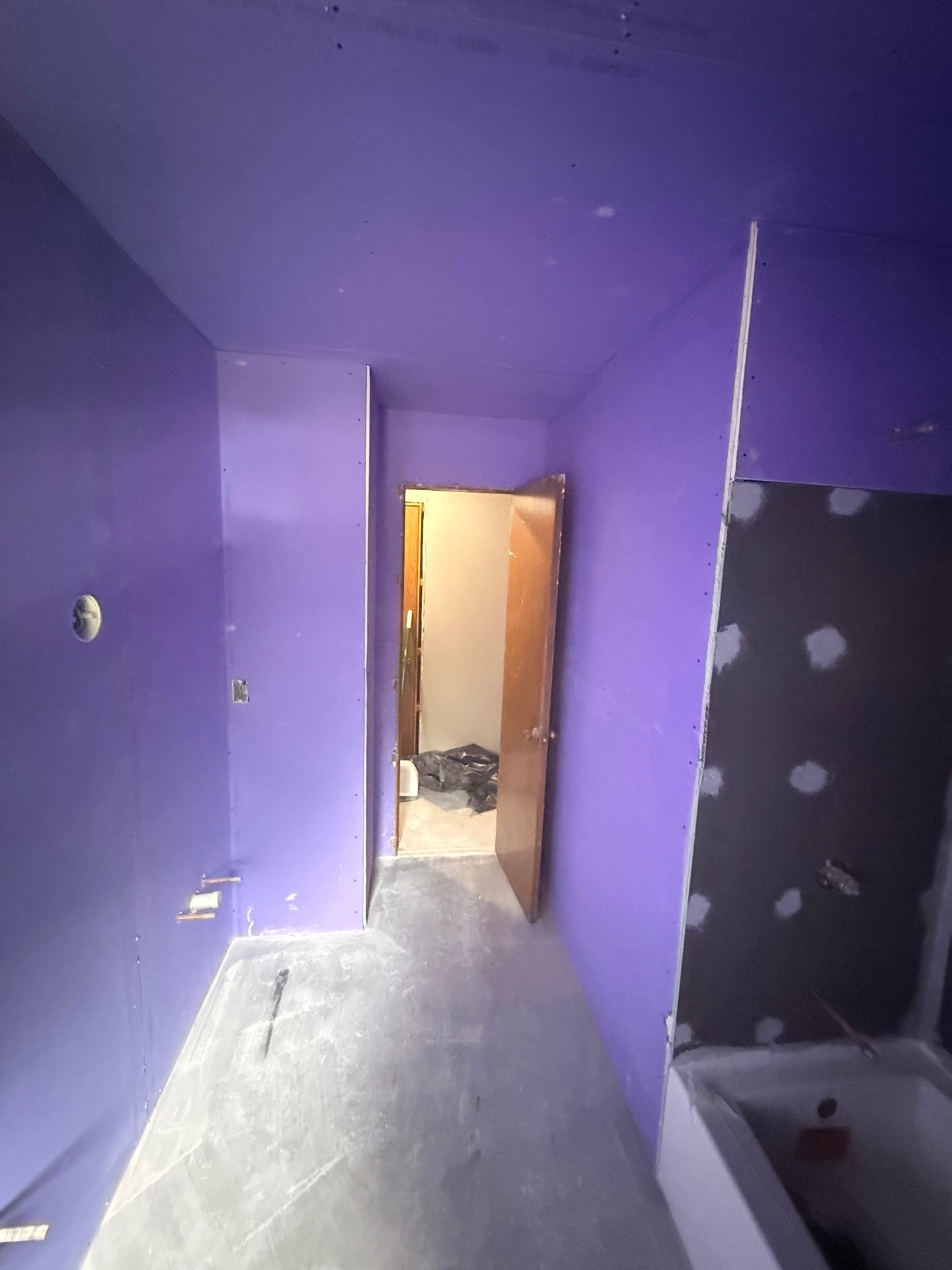 Wall Repairs project