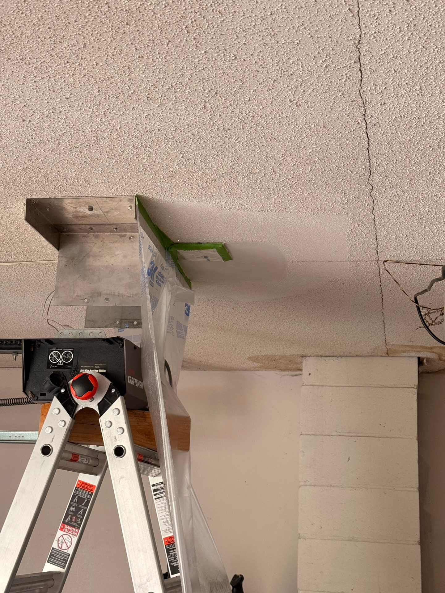 Popcorn Ceiling Removal project